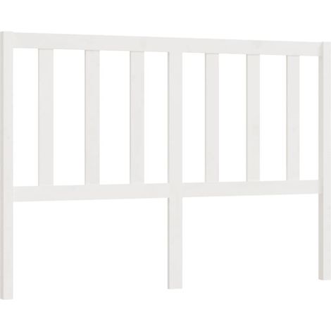 Cabecero accesorio para dormir mueble dormitorio 166 x 4 x 100 cm madera de pino blanco TDL0203785
