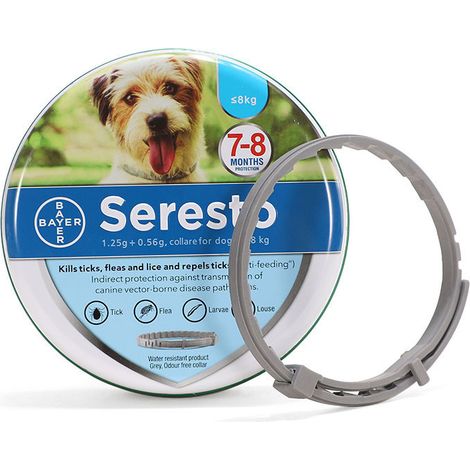 Colliers soledo déformateurs cuello seresto perro y chat elanco Bayer collier de pulgas (1/5)