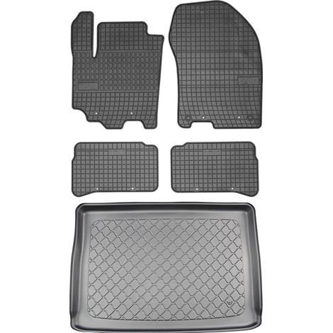 Set di tappetini in gomma per auto e tappetino per bagagliaio per Suzuki Vitara II SUV dal 2019