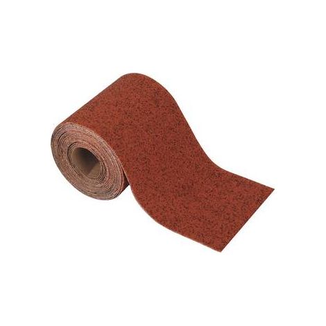 WOLFCRAFT 3173000 ROULEAU DE PAPIER ABRASIF GRAIN 100 5 M X 93 MM