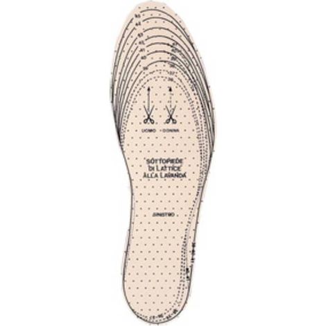 24 x SOLETTE DX-SX LAVANDA MISURA DA 36 A 46