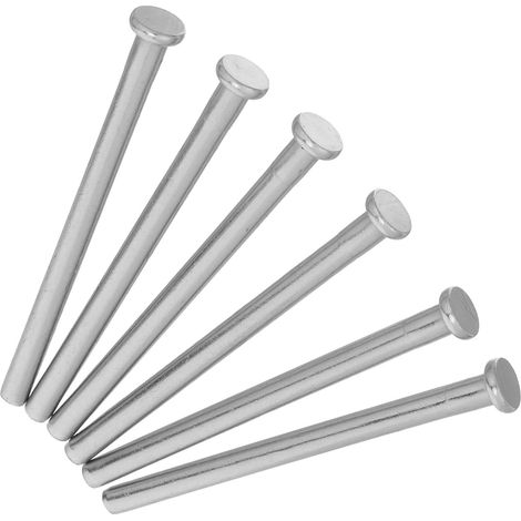 de 6 goupilles de charnière de porte en acier inoxydable (1/5)