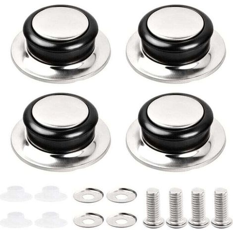 Pcs Pot Lid Handle, Glass Lid Handle, Stainless Steel Pot Lid Handle, Universal Pot Lid Handles