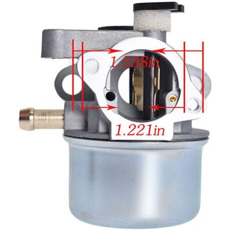 Carburateur avec joint pour Briggs & Stratton 799871 796707 794304 790845 128L05 128L07 128M02 12H800 Tondeuse 625 650 675 700 725 Série Moteurs
