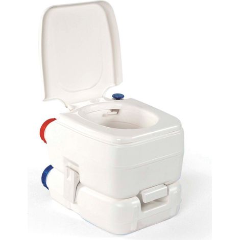 WC chimique portable compact bi-pot H34 Fiamma pour caravane et camping-car