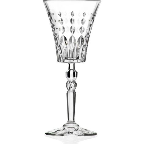 RCR Cristalleria Italiana Marilyn - 2 - Set da 6 Calici Vino in Cristallo