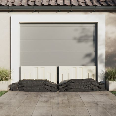 Sacos de arena 50 unidades HDPE verde oscuro 103x25 cm vidaXL