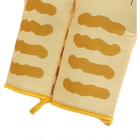 Mitaines de four en polyester résistant à la chaleur, gants de cuisine protecteurs pour cuisson, grill et barbecue (1/3)