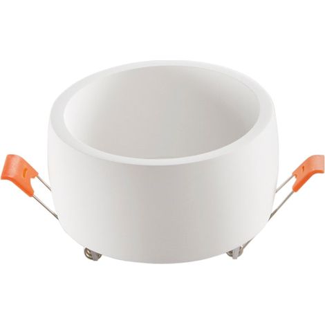 "Faretto ad incasso GOBLET rotondo in gesso bianco verniciabile 9.5 cm. (1xGU10)" (1/3)