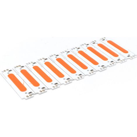 Lot de 10 LED COB (lumière rouge) pour éclairage automobile, 12 V, 2 W. (1/5)