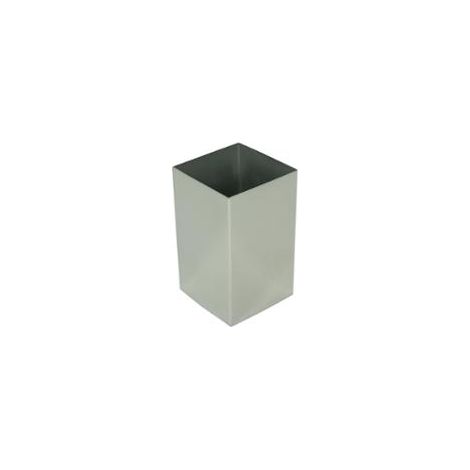PORTASPAZZOLINI NEMESIA 6X6XH10CM INOX LUCIDO. (1/3)