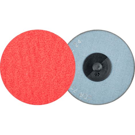 PFERD TOOLS COMBIDISC Keramikkorn Schleifblatt CDR Ø 75 mm CO-COOL24 für Stahl und Edelstahl 50 Stk (1/4)