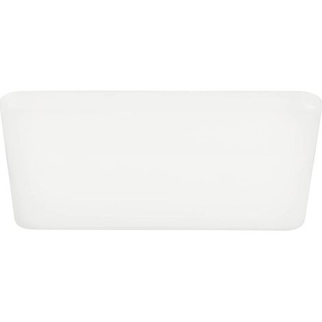 LAMPAGNO LAMPAGGIO LAMPAGGIO RAPITA RAPITA ALLUMINUM PLASICA BIANCA 18W 3000K L: 21,5 cm B: 21,5 cm H: 2 cm Dimmabile (1/3)