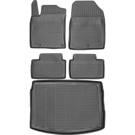 Juego de alfombrillas para Kia Ceed III Hatchback de 2018: alfombrilla para coche + alfombrilla para maletero. (1/5)