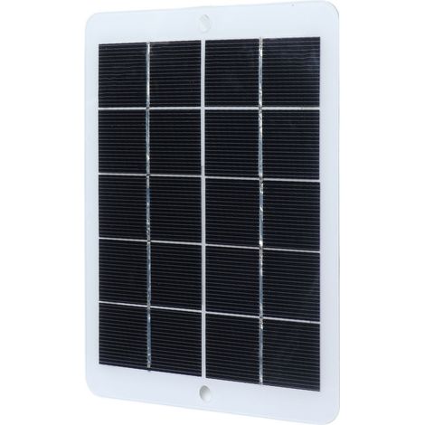 3W 5V Solarladegerät mit Polysiliziumpanel, faltbarem USB-Anschluss für Camping, Wandern und zum Laden von Mobiltelefonen (1/5)