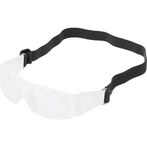 Augenschutzbrille für Basketball, Fußball, Golf und andere professionelle Sportarten (weiß). (1/5)