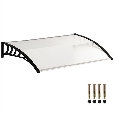 Store banne transparent 122 x 89 cm avec protection UV et neige (1/5)