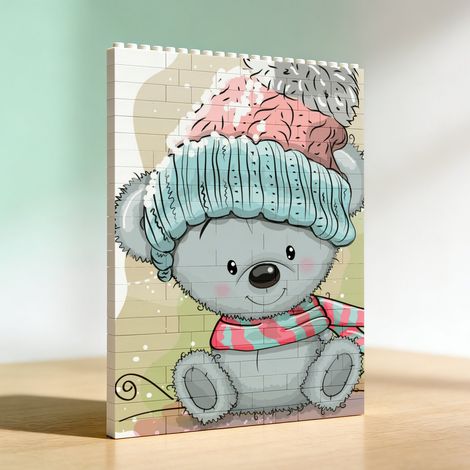 Cadre créatif en blocs à assembler, cadeaux pour la Saint‑Valentin (1/5)