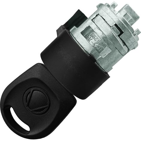 Cylindre de serrure d'allumage pour Volkswagen Bora, 1 clé, pièces détachées automobiles (1/3)
