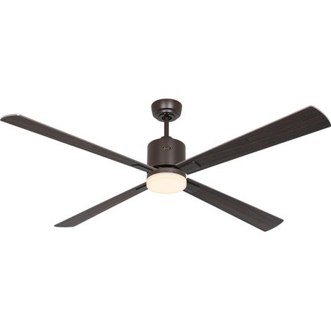 Ventilador de techo ECO NEO III 152 Bronce - Nogal/Cerezo WiFi con luz (1/2)