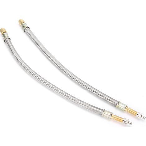 2 rallonges de valve de pneu 300 mm/11,8 pouces 334000 pour camions, camping-cars, remorques et véhicules lourds (1/5)