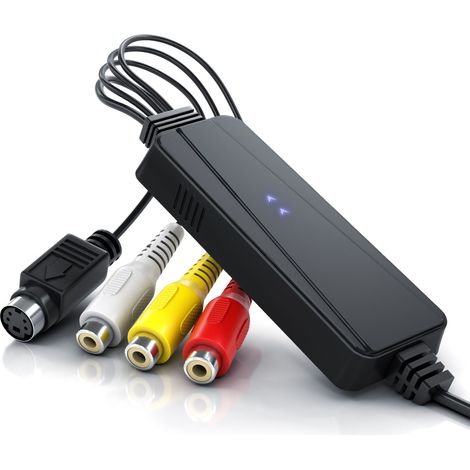 Aplic USB High Speed Videograbber - Audio Video Konverter - PAL NTSC - Filme und Videos digitalisieren - Grabber - Umwandler - Software PotPlayer (1/5)