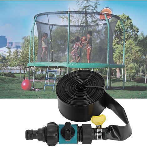Arroseur de trampoline pour jardin, idéal pour les fêtes d'été en extérieur et le rafraîchissement du jardin. (1/5)