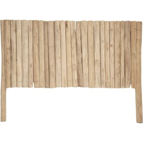 Atmosphera – Tête de lit en teck 160x120 cm – Style chaleureux – Protection murale – Installation sans montage – Poids 28 kg (1/3)