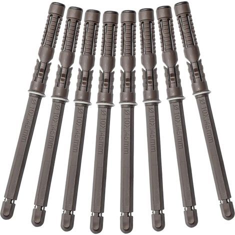 8 Pièces Supports Étagères Flottantes, Support Mural Invisible pour DIY Étagères Murales (10100mm) (1/4)