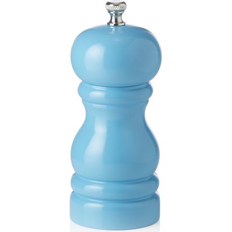 Moulin a sel en Bois Turquoise H 110 mm Ø 54 mm - Was Germany
