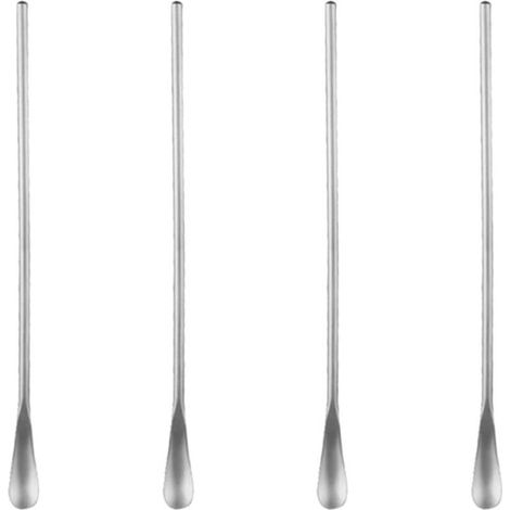 IMIKEYA Set mit 4 silbernen Edelstahl-Eiskugeln (1/5)