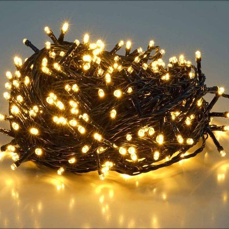 15 m Guirlande Lumière Etanche, Chaîne de Lumière Noël, Lumineuse Led avec 8 Modes dans Salon Jardin pour Mariage Anniversaire Party Fête (1/5)