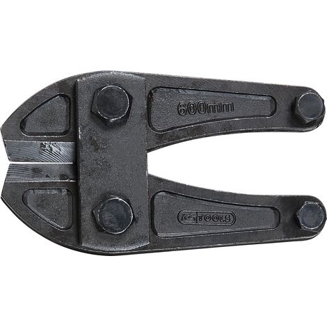 Ks Tools – Mâchoire de rechange pour coupe-boulons 600 mm – Acier spécial pour performance optimale – Lot de 2 boulons inclus