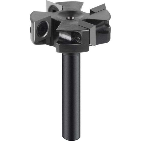 Fresa para router de 8 mm, vástago de 40 mm de diámetro, fresa para acabado de superficies, fresa para cepillado, 4 alas - KZQ