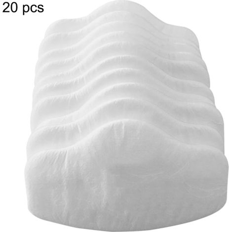 20 pezzi per confezione 3701CN Filtro antiparticolato in cotone 3200 Filtro antipolvere per maschera in cotone-Crezuo