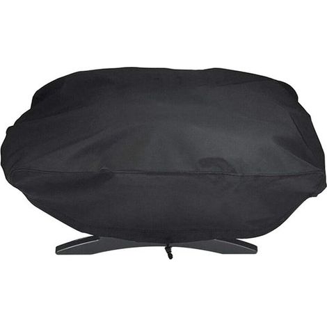Grillabdeckung für tragbaren Grill 67 x 32 x 44 cm wasserdichte Schutzhülle aus Oxford Gewebe mit Kordelzug für Kompaktgrills, Camping und Balkon (1/5)