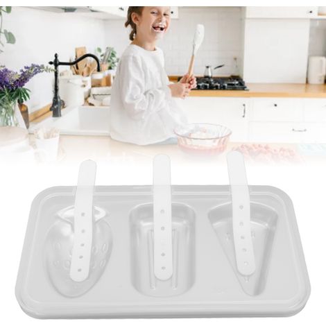 Buyer Star Eisformen, hausgemachte Eis- und Joghurtformen aus lebensmittelechtem Edelstahl mit Deckel. (1/5)