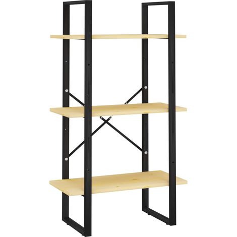 Maison Exclusive - Standregal 60x30x105 cm Massivholz Kiefer (1/5)