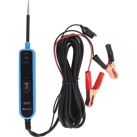 Testeur de Circuit électrique de voiture DC6 à 24V, courant de coupure 7A, Protection contre les courts-circuits, sonde d'alimentation pour automobile bleu