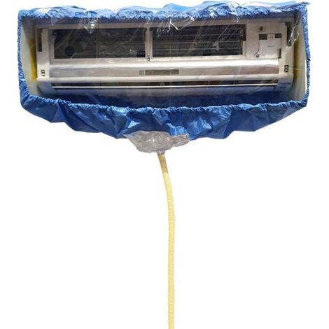 Kit telo professionale per pulizia unità split big in pvc impermeabile per climatizzatori 1040–1200 mm tecnosystemi scc600107