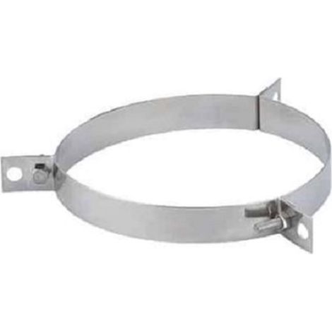 Poujoulat – Collier pour fumisterie therminox ti – Diamètre 150 mm – Résistant à la chaleur – Pour haubanage en milieu exigeant