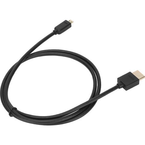 Câble HDMI Micro HDMI 1 mètre pour appareils haute définition, connexion HD (1/5)