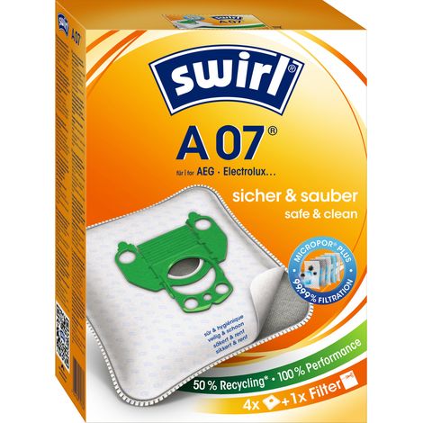 Swirl A07 Airspace Staubsaugerbeutel 4 St.