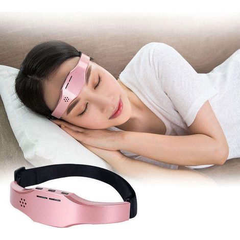 EMS-Stirn-Akupressur-Massagegerät, elektrisches Impuls-Stirnmassagegerät, neues Kopfmassagegerät, USB-wiederaufladbar, Akupunkturpunkt-Massagegerät (1/5)