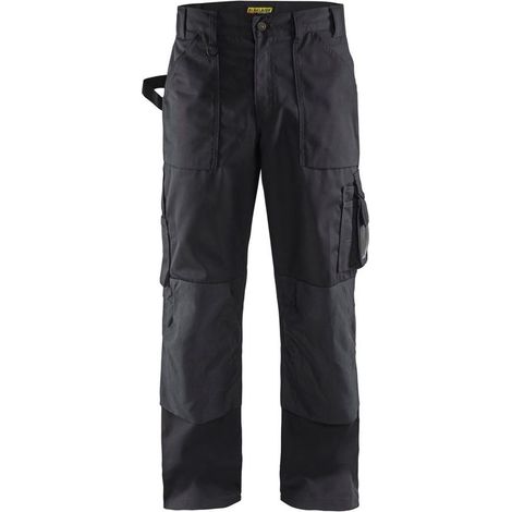 Pantaloni da lavoro senza tasche flottanti artigianali 1530 - Nero 2XL - FR(52) - SE(C58) - Standard (1/5)