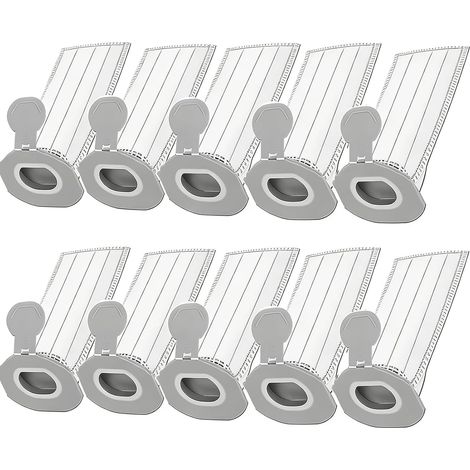 Lot de 10 sacs filtrants pour aspirateur Vorwerk Kobold VK7 FP7 Premium (1/5)