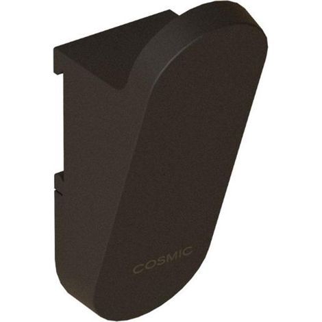 COSMIC Towel hook, Coat hook, 2 Pcs Matt black, Compatible with ALIFE Collection