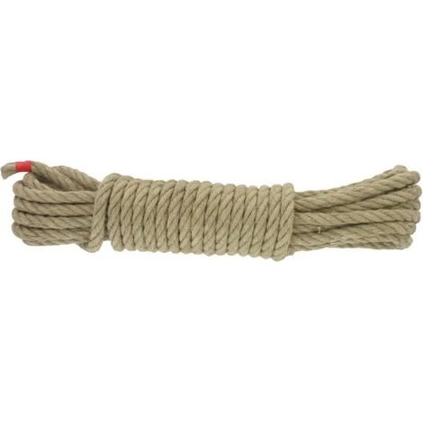Corde Chanvre 12mm Naturelle, Robuste, Multi-usage - Corderies Tournonaises