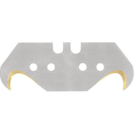 Lama a uncino L48,2xP18,7xP0,65mm titanio con perforazione 50 pz / dispenser PROMAT