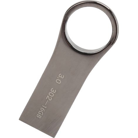Clé USB LAMYOO 302 U Disk, boîtier métallique, portable, USB 3.0, stockage de données pour ordinateur et téléphone portable, 16 Go (1/5)